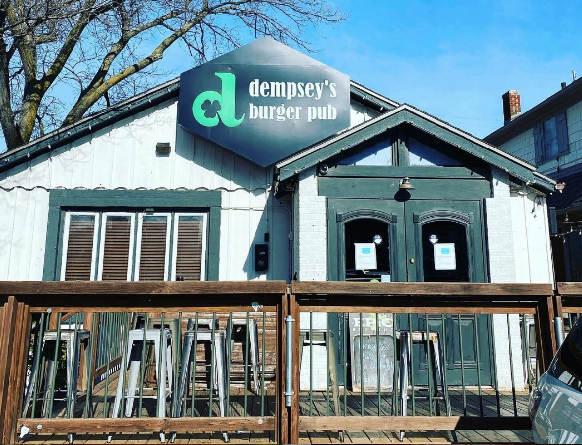 Dempsey's Burger Pub Outdoor Patio Wichita