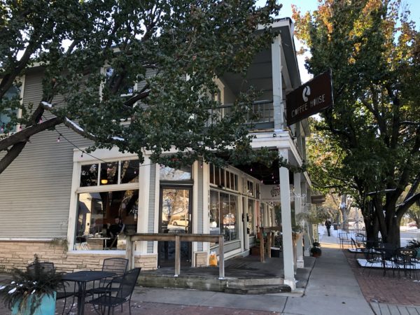 R Coffeehouse Outdoor Patio Wichita