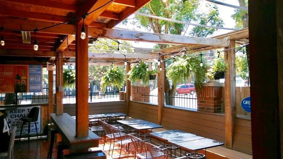 Rain Cafe Outdoor Wichita Patio