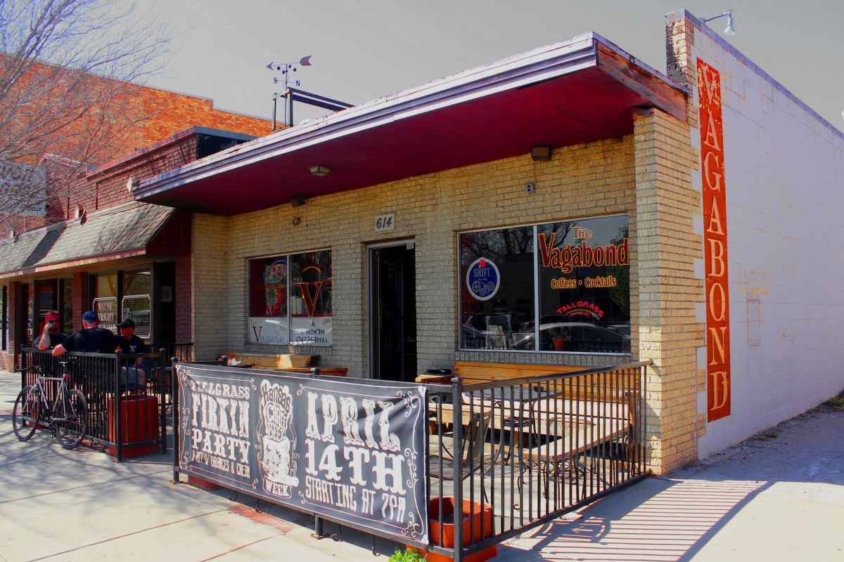 Vagabond Cafe Outdoor Wichita Patio